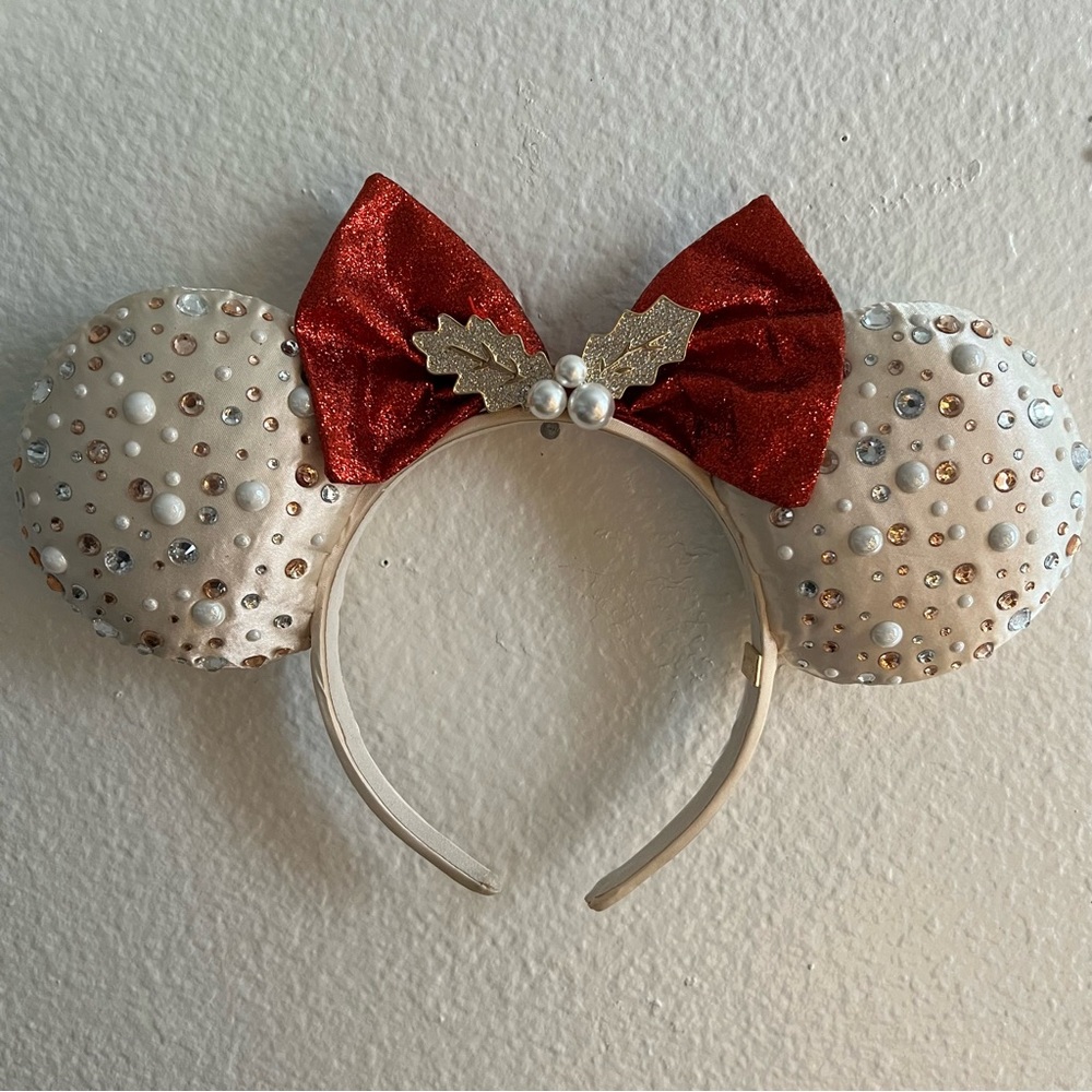 Minnie Mouse Christmas Ear Headband for Adults by BaubleBar